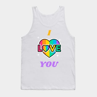 I love you Tank Top